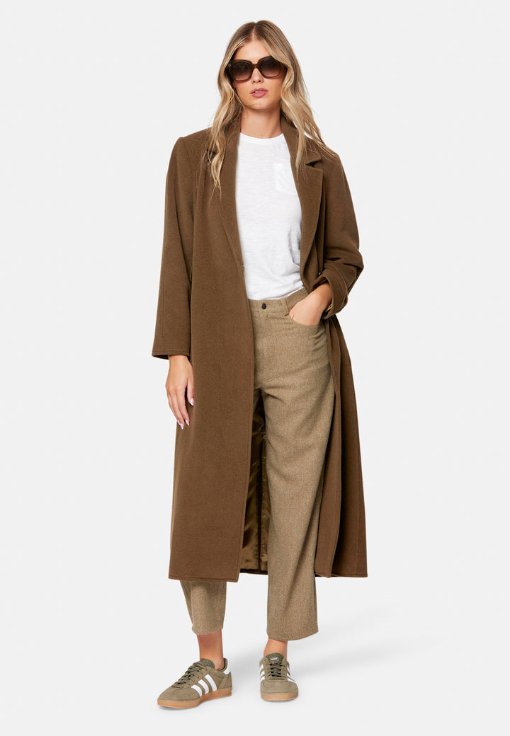 Mikaela Soft Umber Coat