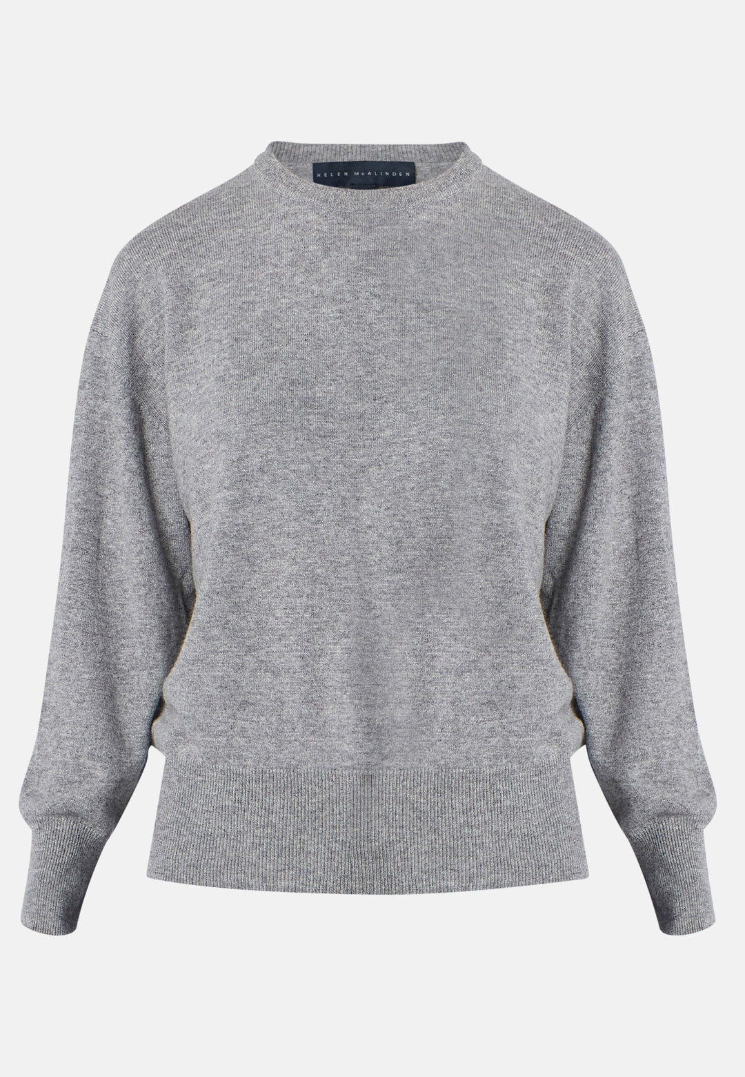 Carly Marl Grey Cashmere Sweater