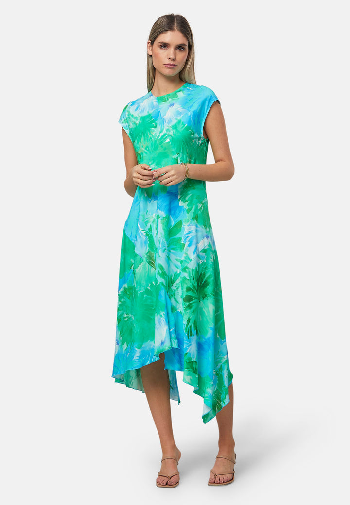 Carmin Lagoon Print Dress