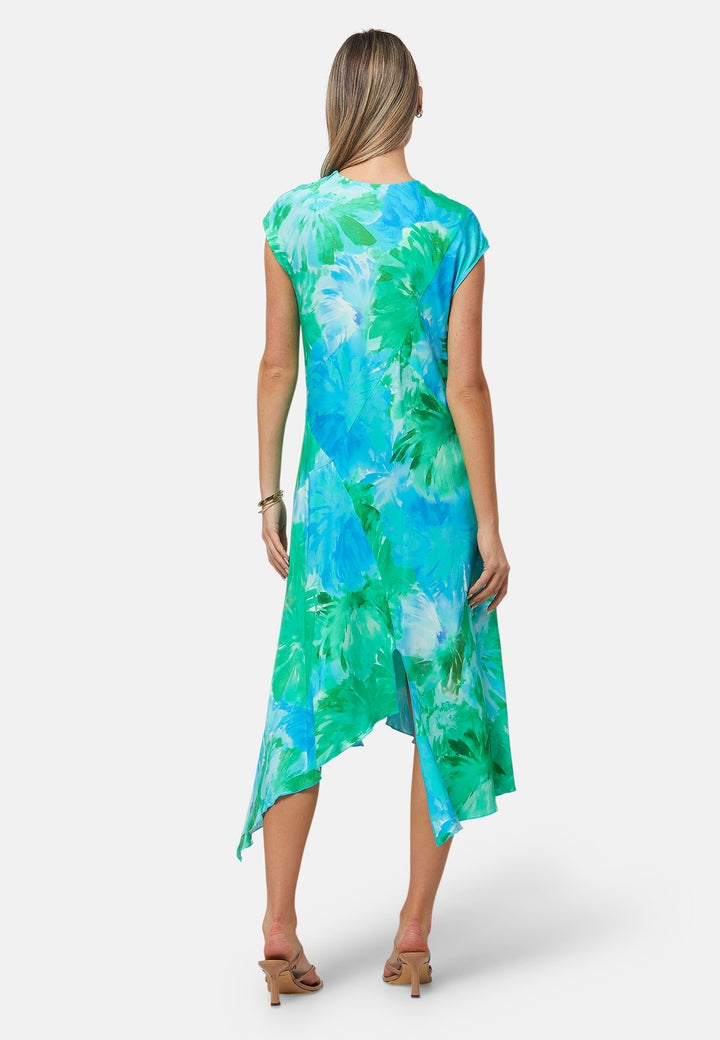 Carmin Lagoon Print Dress