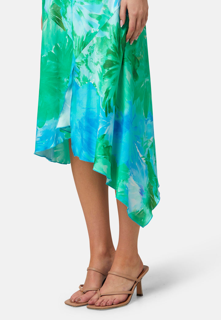 Carmin Lagoon Print Dress