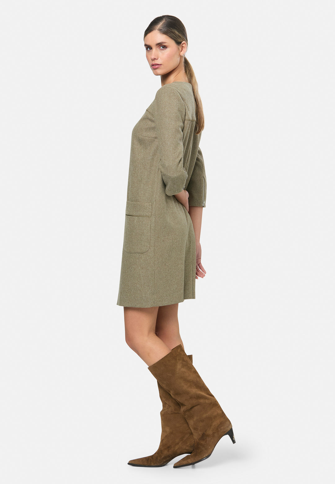 Cilla Soft Umber Dress
