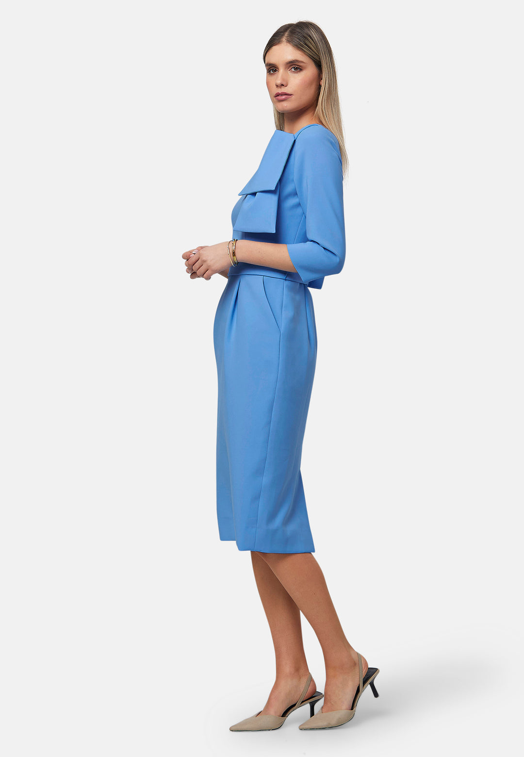 Esme Cornflower Blue Dress