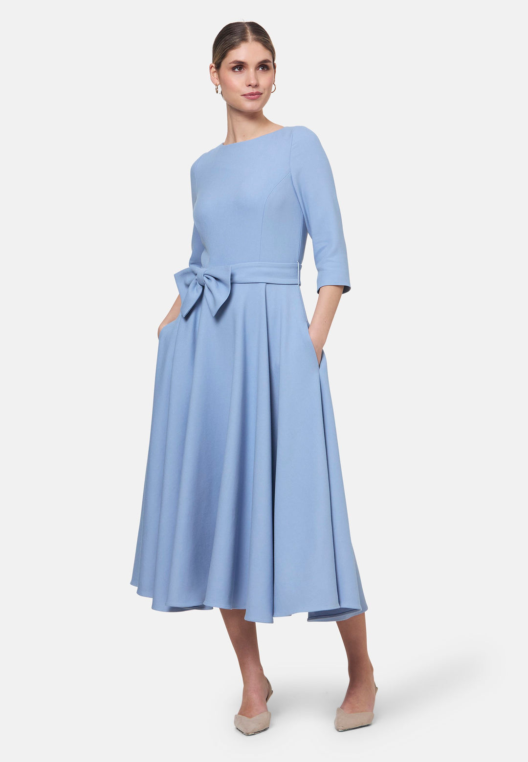 Eva Sky Blue Dress