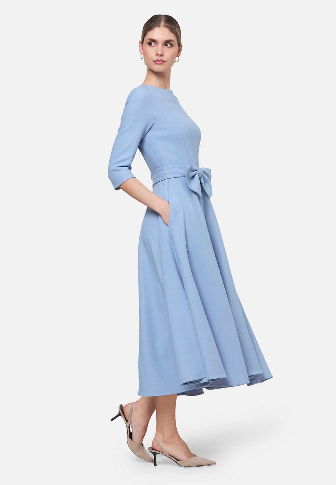 Eva Sky Blue Dress