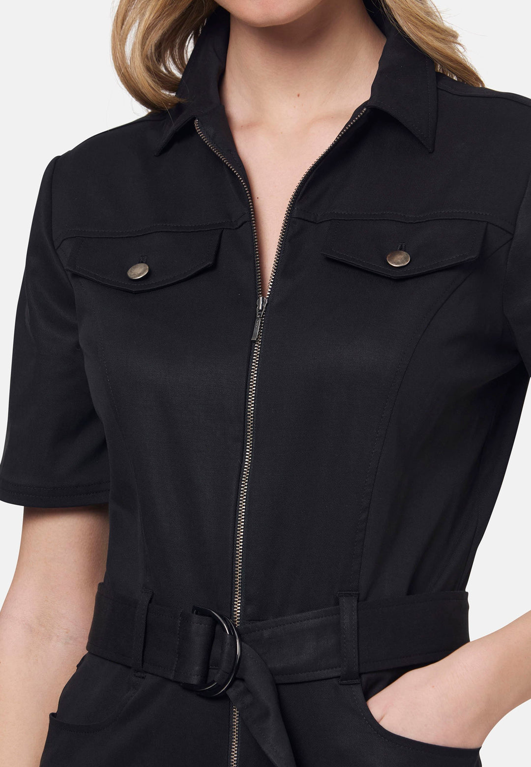Frankie Black Jumpsuit
