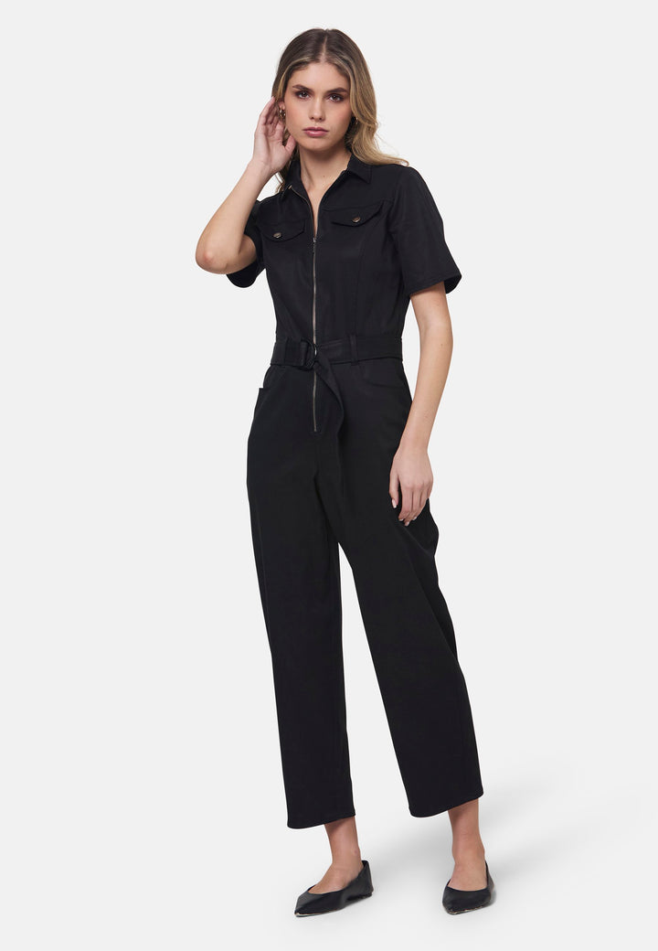 Frankie Black Jumpsuit