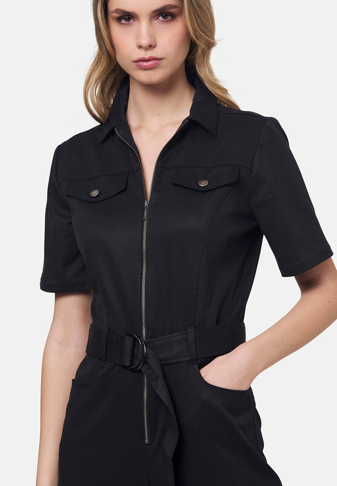 Frankie Black Jumpsuit