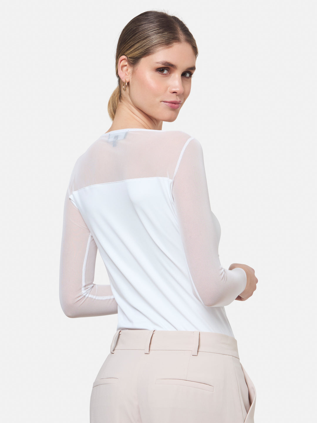 Aaliyah White Top
