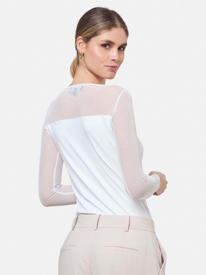 Aaliyah White Top