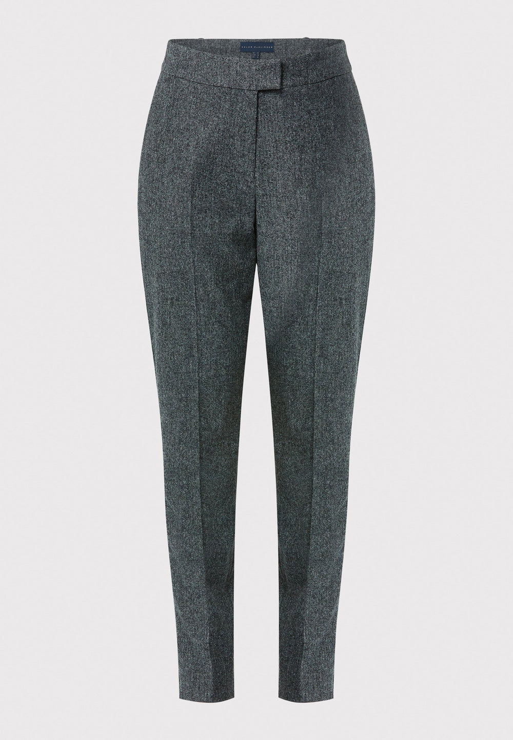 Introducing Jill in charcoal grey, made from a soft-touch wool blend. These classic narrow-leg trousers have a sleek, tailored fit and ankle-grazing length. The clean front sits naturally at the waist, with stylish details like a jet pocket and slit hem. Pair with the Cassie Charcoal Grey Blazer.