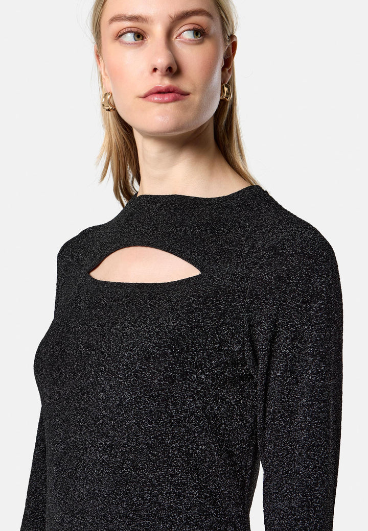 Sienna Black Shimmer Top