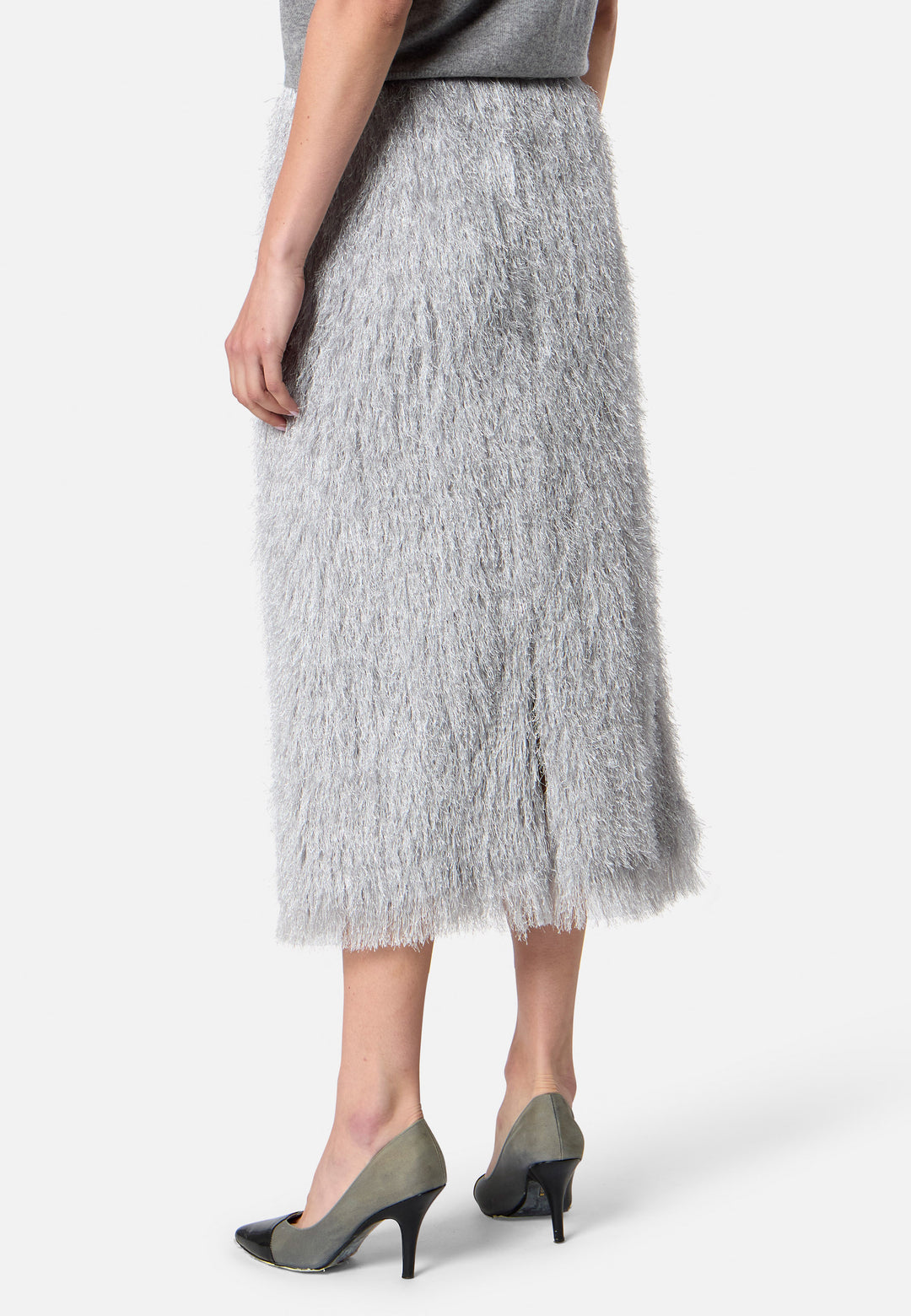 Roz Silver Tassel Skirt