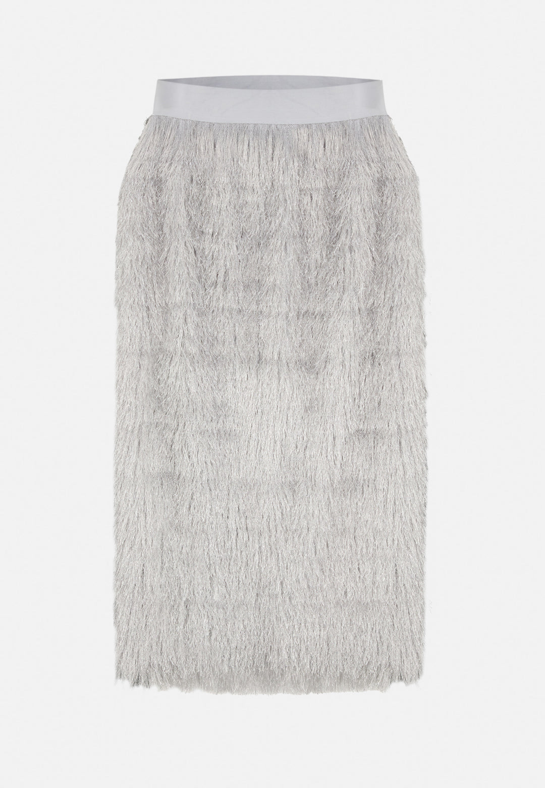 Roz Silver Tassel Skirt