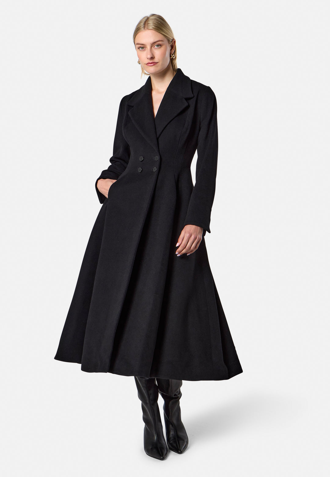 Scarlett Black Coat