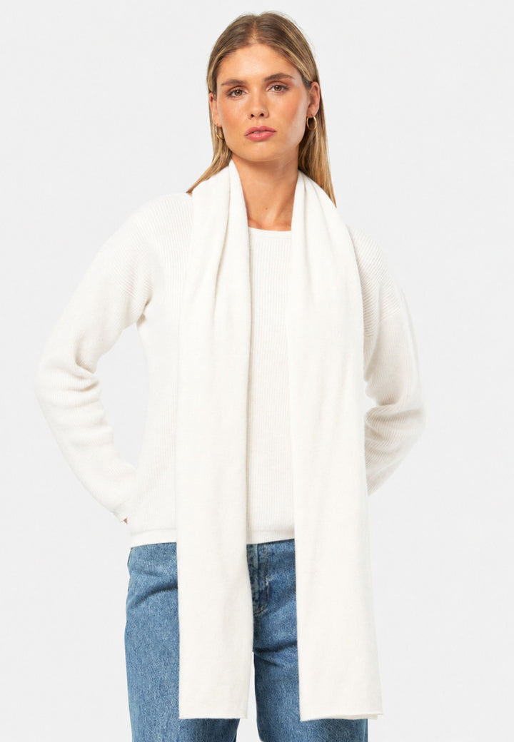 Winter White Travel Wrap