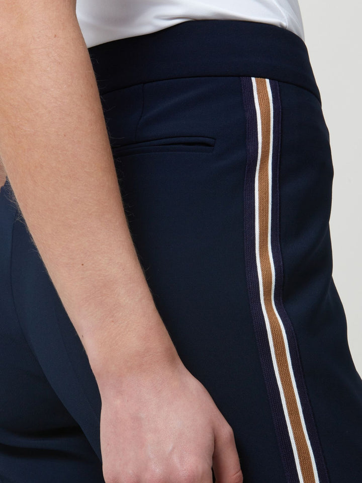 Kim French Navy Stripe Pant