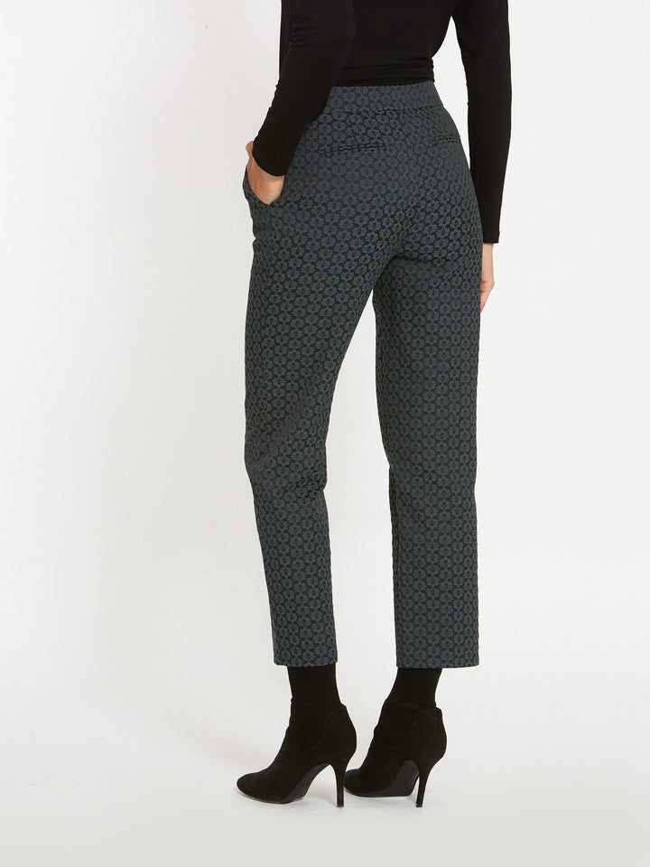 Jill Grey Jacquard Pants