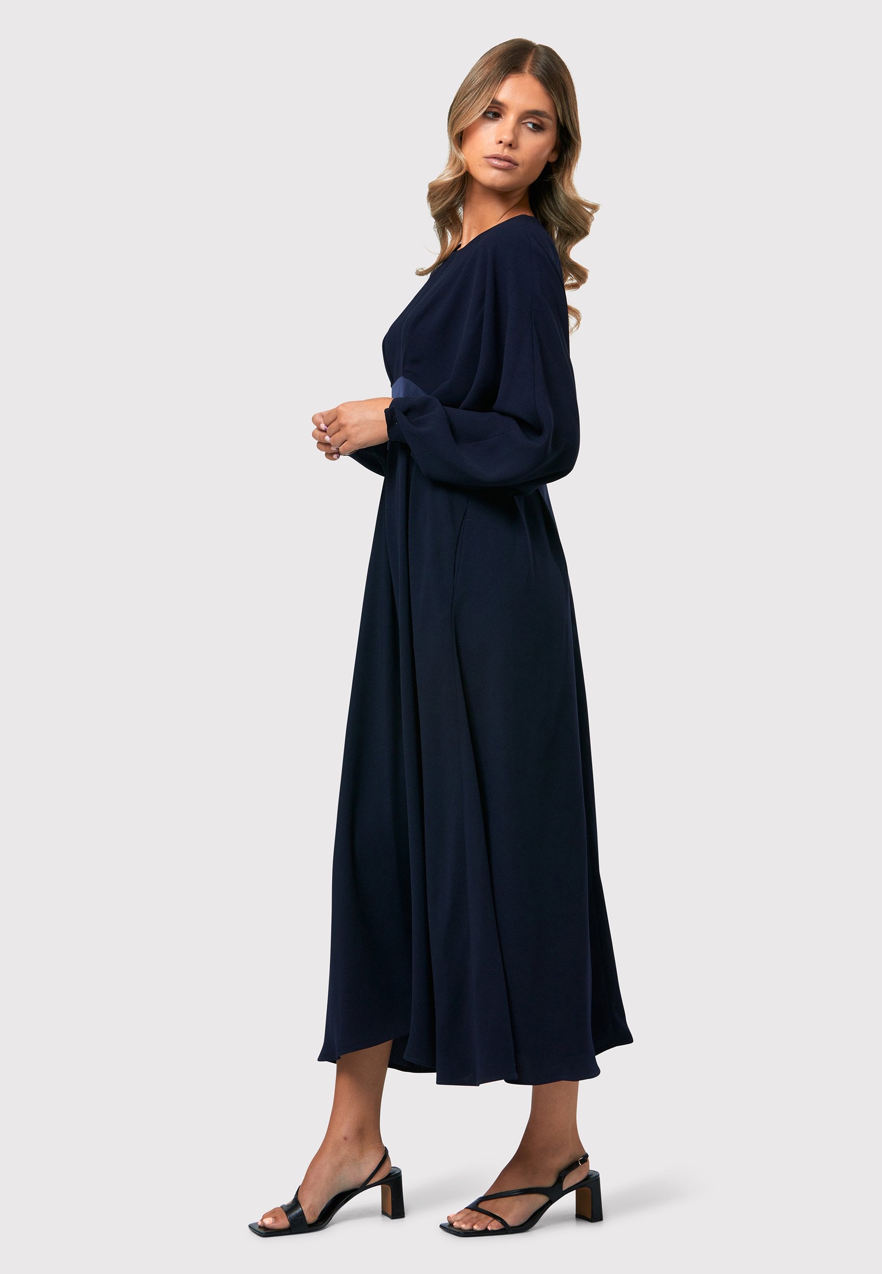 Midnight navy clearance dress