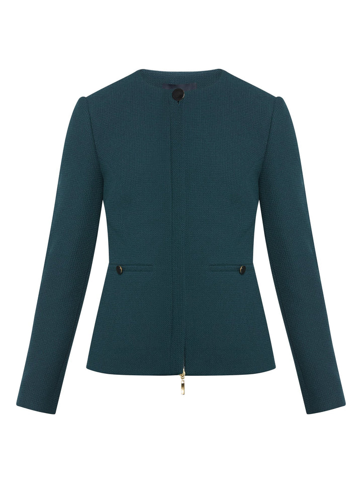 Hailey Teal Jacket