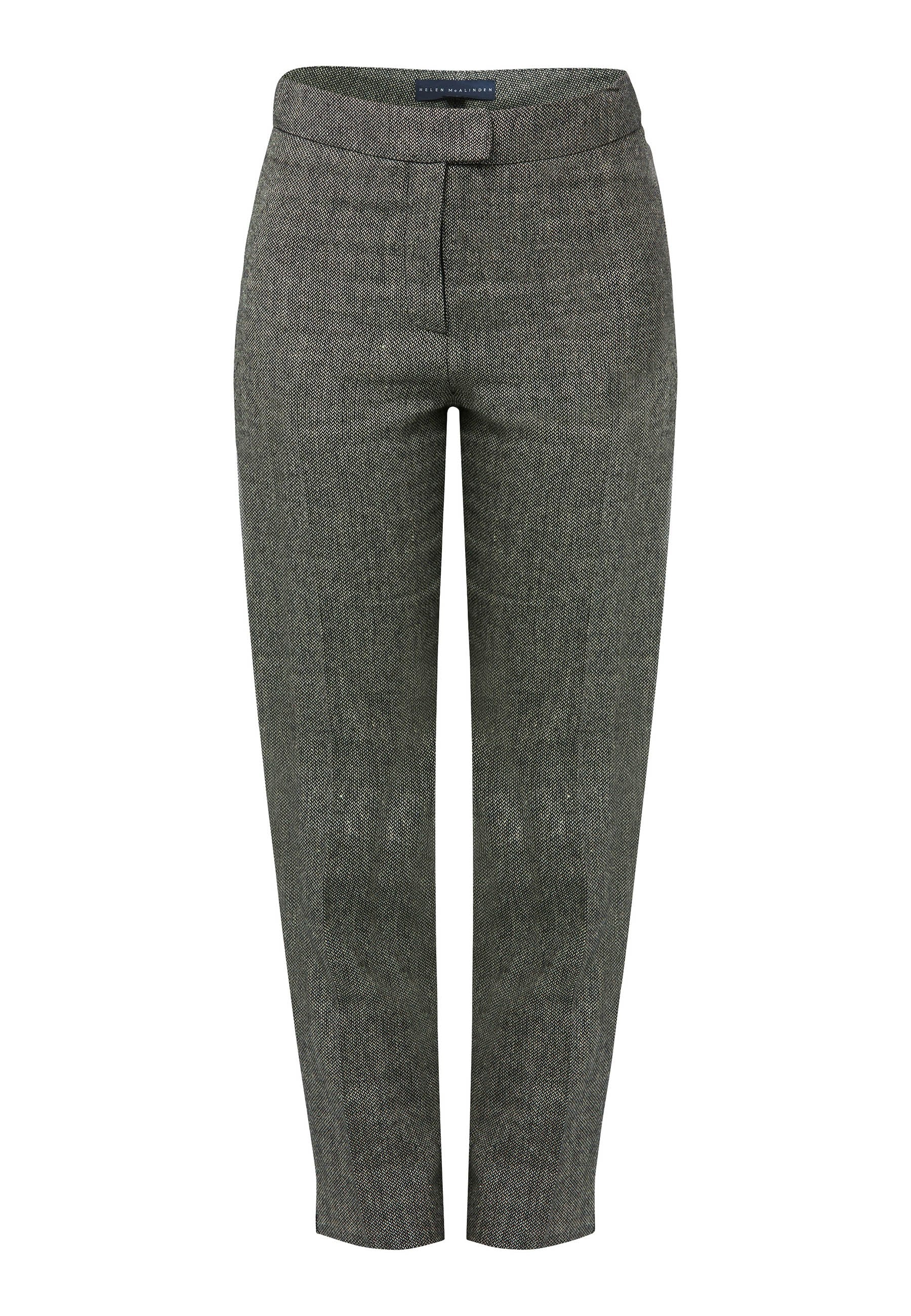 Massimo Dutti women wool tweed Pleated Knit trousers tapered leg Career sz  6 | eBay