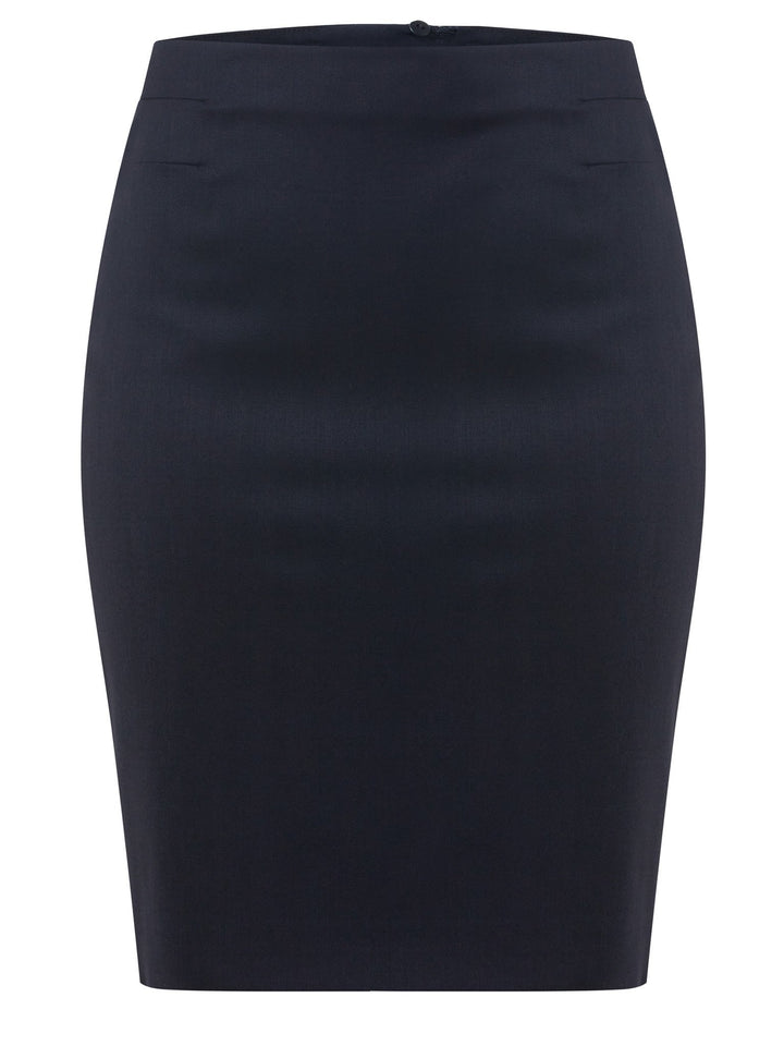 Office Navy Skirt