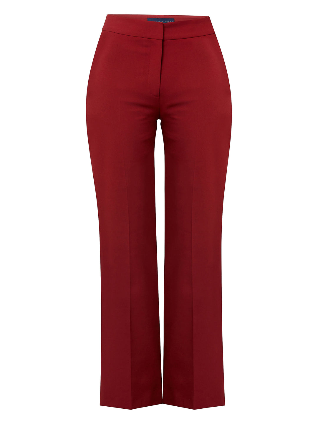 Kelly, a russet red flare pant. Crafted in sustainable double crepe with a hint of stretch. Revisit the 70's for this season’s game-changing look. Flares are sophisticated, comfortable & leg-lengthening. Guaranteed to flatter the form & never far from fashion’s front line.