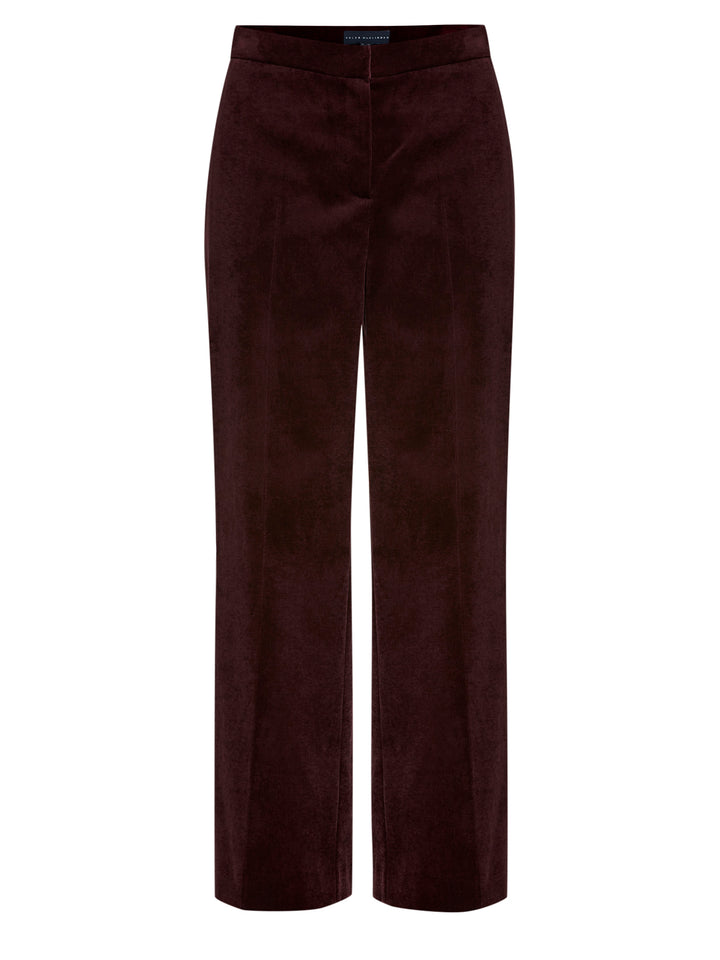 Orla Burgundy Velvet Pant